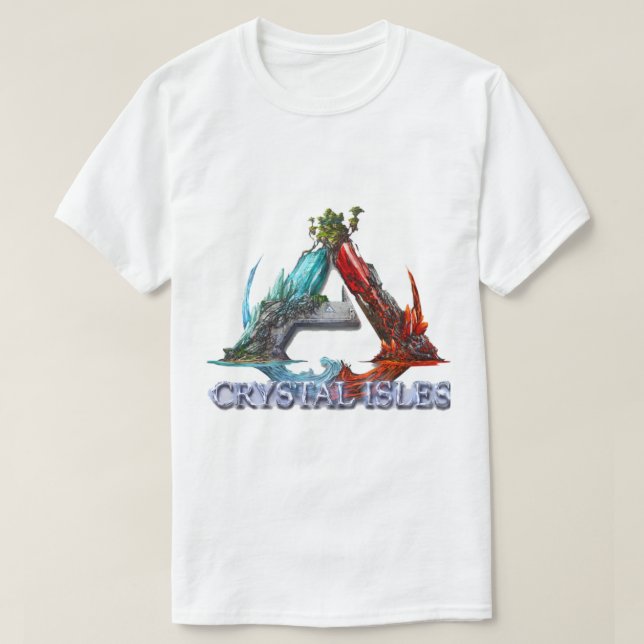 Camiseta Crystal Isles (Frente do Design)