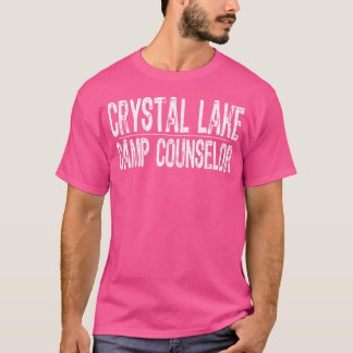 Camiseta Crystal Lake Camp Counselor Distressed