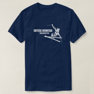 Camiseta Crystal Mountain Washington Skier
