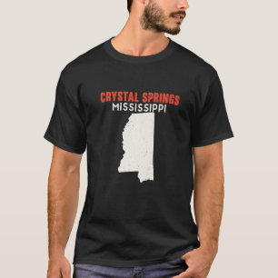 Camiseta Crystal Primavera Mississippi Estados Unidos Améri