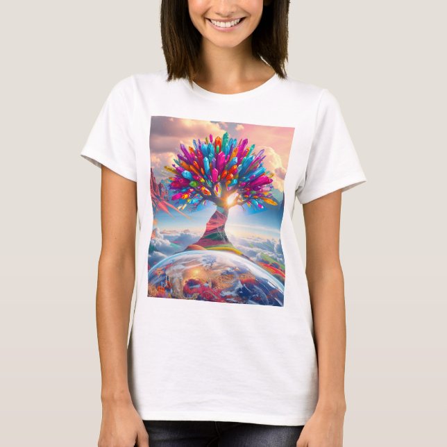 Camiseta Crystal Sunrise (Frente)