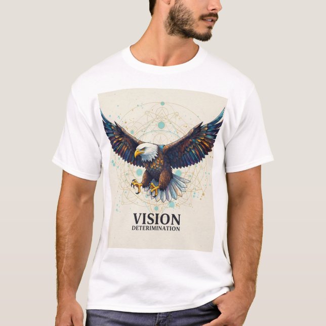 Camiseta Crystal Vision Eagle (Frente)