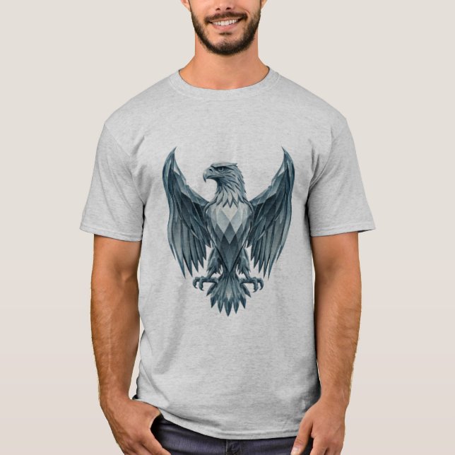Camiseta Crystal Vision Eagle (Frente)