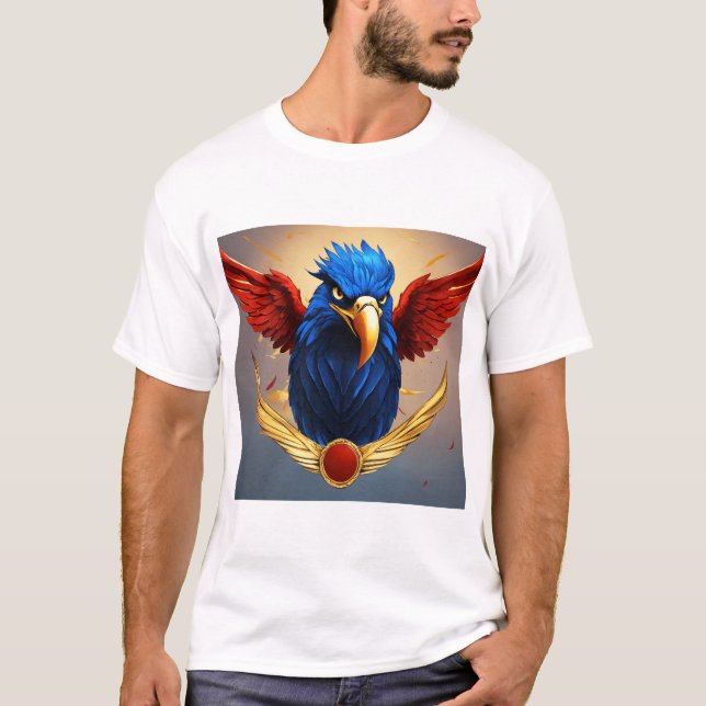 Camiseta CrystalEagl', Designs únicos para cada estilo (Frente)
