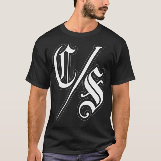Camiseta CS Con Safos Com Respeito A Chicano Mexicano (Frente)
