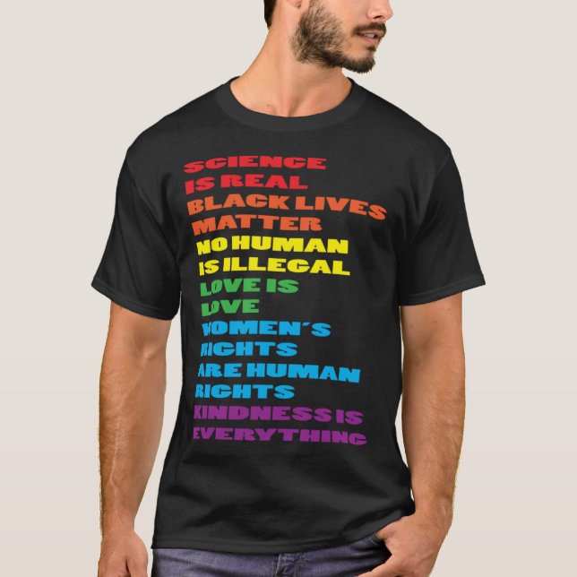 Camiseta CSD LGBTQIA Parade Acceptance Ally Flag Love Proud (Frente)