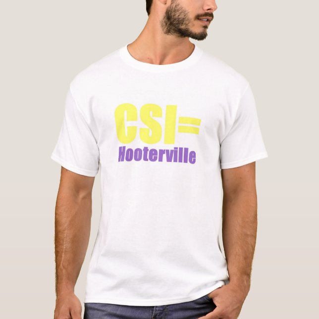 Camiseta CSI Hooterville (Frente)