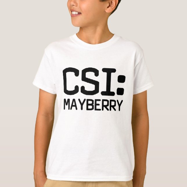 Camiseta CSI Mayberry (Frente)
