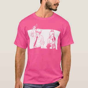 Camiseta Csm Pochita Manga Gun Fiend Anime 2021 Denji E P