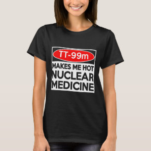Camiseta CT MRI Tech TC 99m Radiógrafo Rad Tech