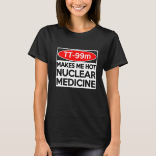 Camiseta CT MRI Tech TC 99m Radiógrafo Rad Tech 1