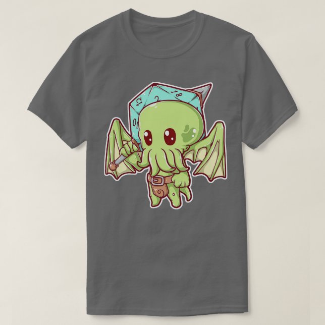 Camiseta Cthulhu Barbarian (Frente do Design)