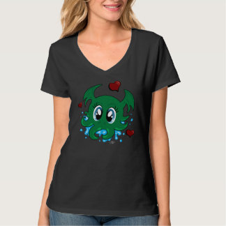 Camiseta Cthulhu bonito Chibi
