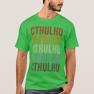 Camiseta Cthulhu Horror Necronomicon Monstro vintage