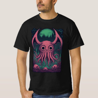 Camiseta Cthulhu Ilusão da Loucura do Horror - Besta das As