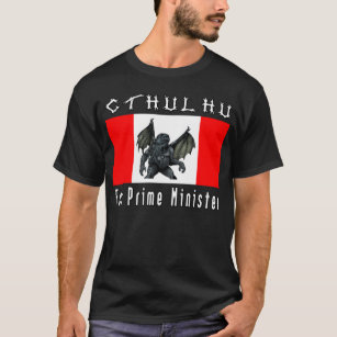Camiseta Cthulhu para o primeiro ministro estilo 1 do