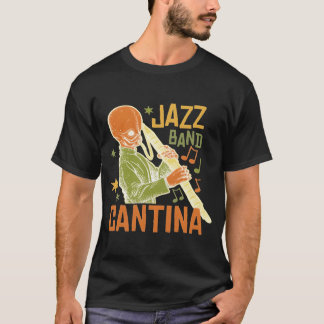 Camiseta Ctina e Banda figrn vintage