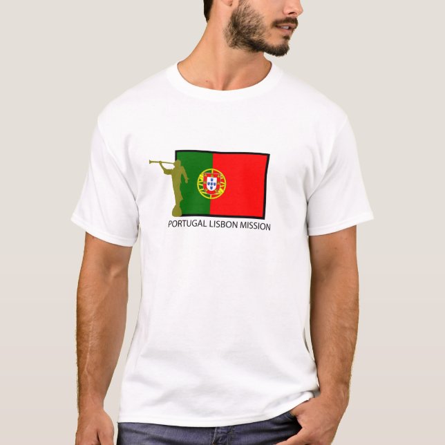 CAMISETA CTR DA MISSÃO LDS DE PORTUGAL LISBOA (Frente)