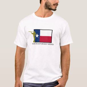 CAMISETA CTR DO LESTE DA MISSÃO LDS DE TEXAS HOUSTON