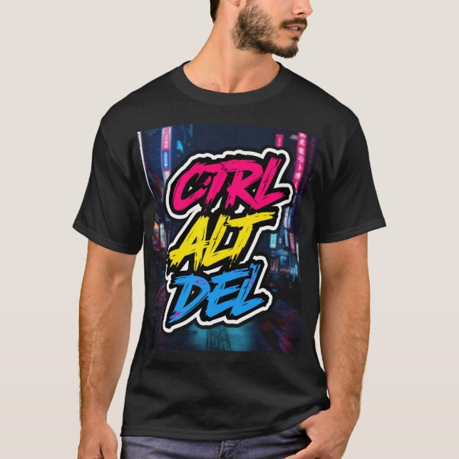 CAMISETA CTRL ALT DEL (Frente)