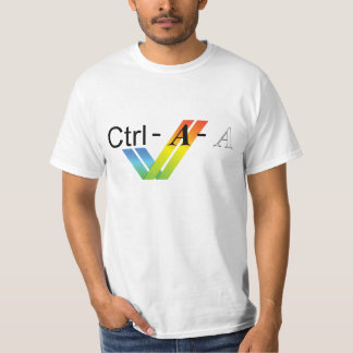 Camiseta CTRL-Alt-Del para usuários de Amiga