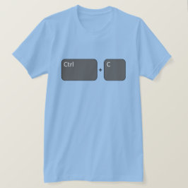 Camiseta Ctrl + C Copiar