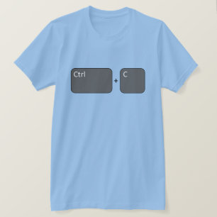 Camiseta Ctrl + C Copiar