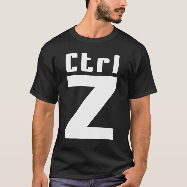 CAMISETA CTRL Z (Frente)