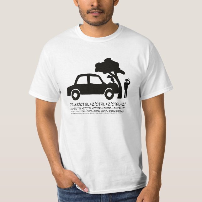 CAMISETA CTRL + Z! (Frente)