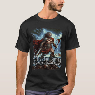 Camiseta Cu Chulainn Celtic Irish Mythology War Deus