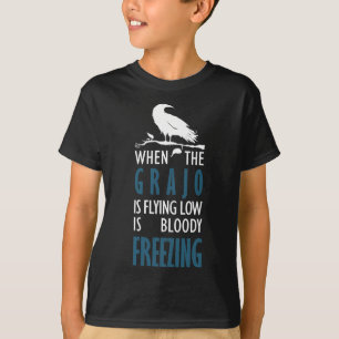 Camiseta Cuando el grajo vuela bajo