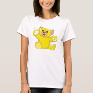 Camiseta Cub macio amarelo