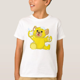 Camiseta Cub macio amarelo