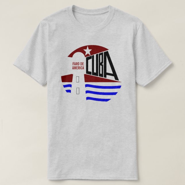 CAMISETA CUBA (Frente do Design)