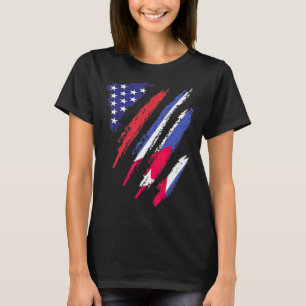 Camiseta Cuba American Grown Flag USA Patriot Heritage Mont