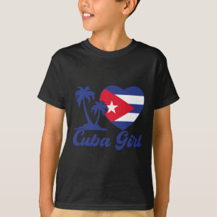 Camiseta Cuba - Bandeira Cubanita Patrimônio Hispânico K