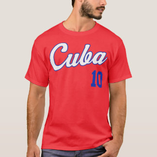 Camiseta Cuba Baseball Remera Beisbol Cubano Jersey 10