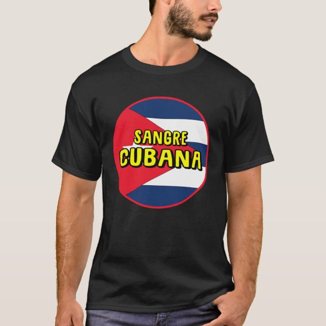Camiseta Cuba flag Cuban blood Cuba holiday Cuba fan Cuba (Frente)