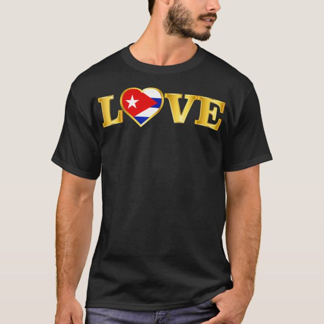 Camiseta Cuba Flag Cuban Funny Pride Cubano (Frente)