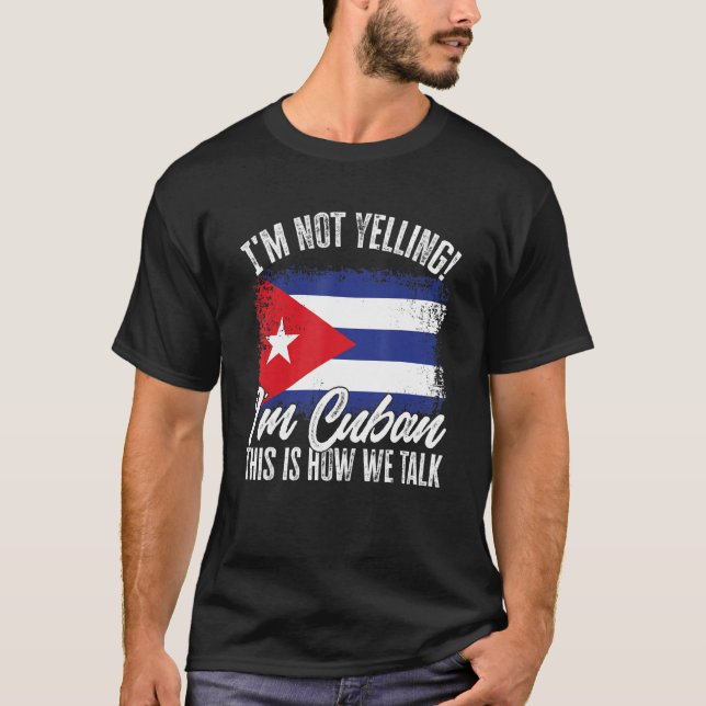 Camiseta Cuba  Graphic For Women Men Kids Cuban (Frente)