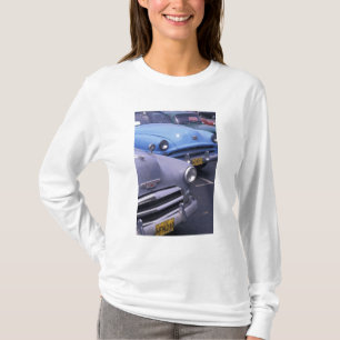 Camiseta Cuba, Havana. Carros clássicos dos anos 1950