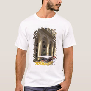 Camiseta Cuba, Havana. Chevys coloridos da década de 1950