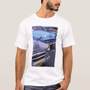 Camiseta Cuba, Havana. Clássicos automóveis dos anos 1950