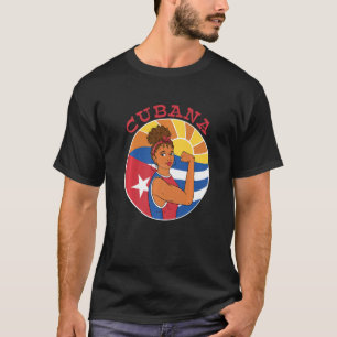 Camiseta Cuba Hispânica Latina Espanhola Cubana 1