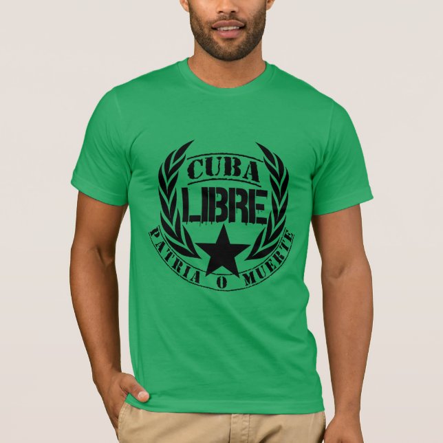 Camiseta Cuba Libre Motto Laurels (Frente)