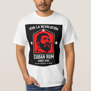 Camiseta Cuba Libre Rum Drinkers Revolução