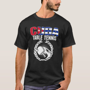 Camiseta Cuba Mesa Tênis Cubana Ping Pong Supporter Sp