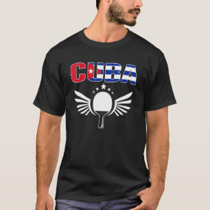 Camiseta Cuba Ping Pong - Mesa Cubana - Apoio à Equipe