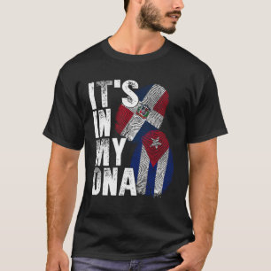Camiseta Cuba República Dominicana Está no Meu Orgulho de D
