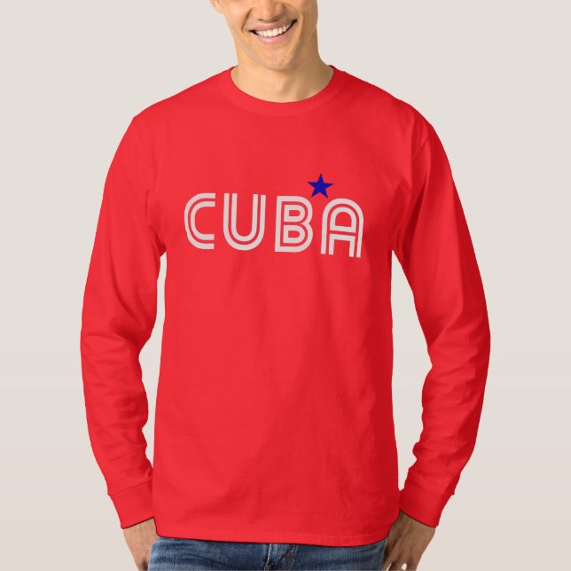 Camiseta Cuba Retro T-Shirt (Frente)